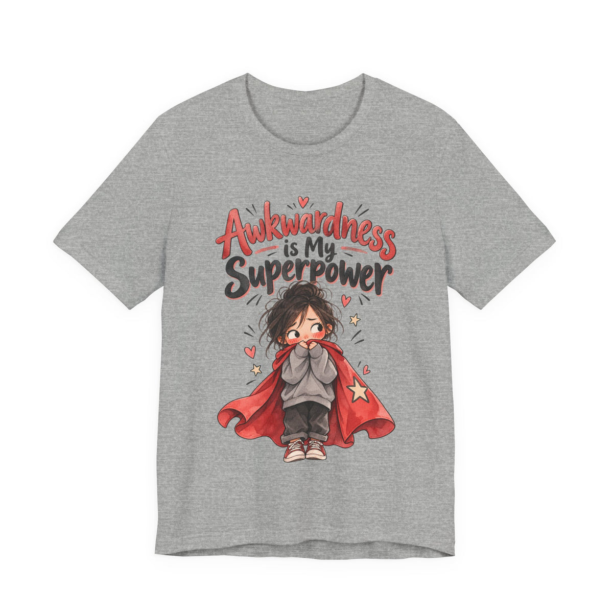 Awkwardness is My Superpower Funny Introvert T-Shirt