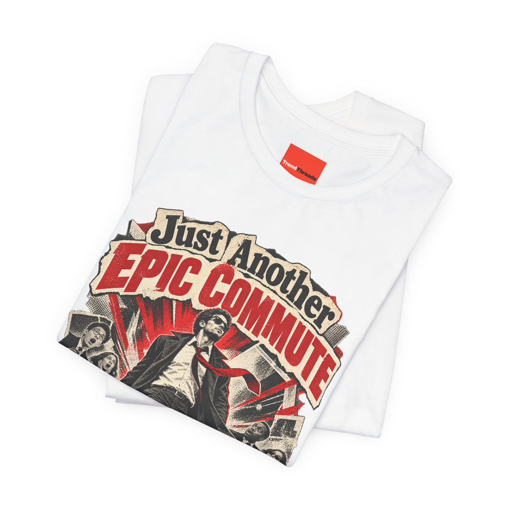 Just Another Epic Commute Funny Commuter T-Shirt