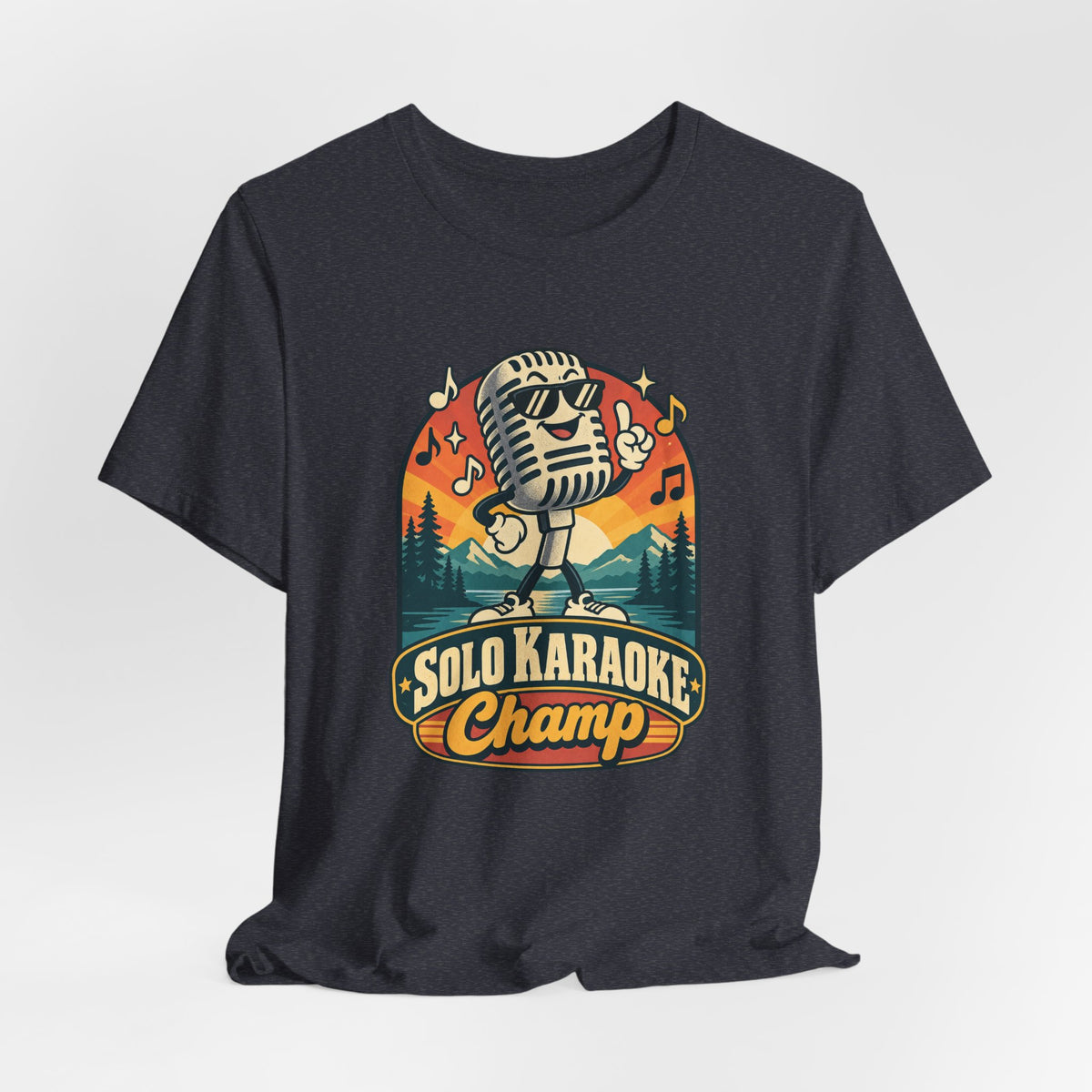Solo Karaoke Champ Funny Karaoke T-Shirt