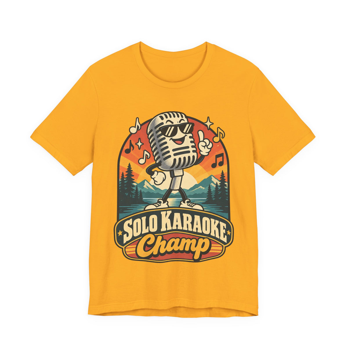 Solo Karaoke Champ Funny Karaoke T-Shirt