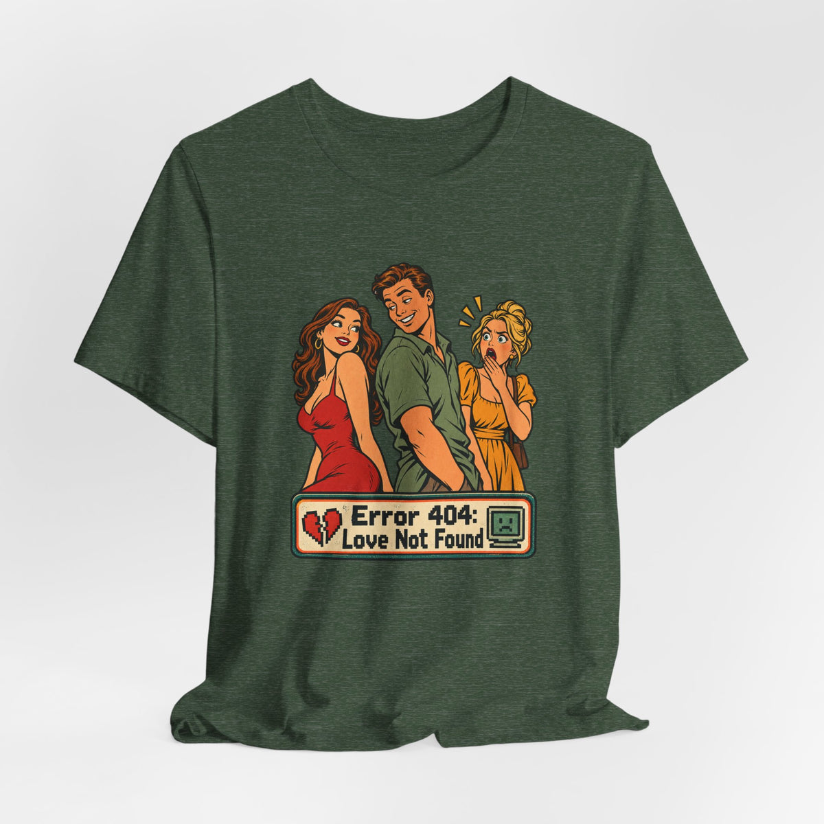 Error 404: Love Not Found Funny Programmer T-Shirt