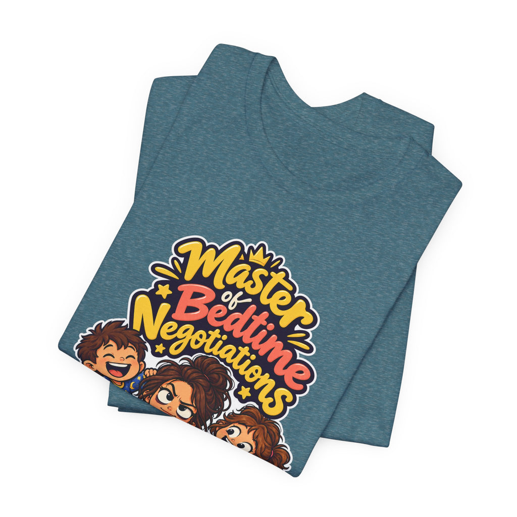 Master of Bedtime Negotiations Funny Parent Humor T-Shirt