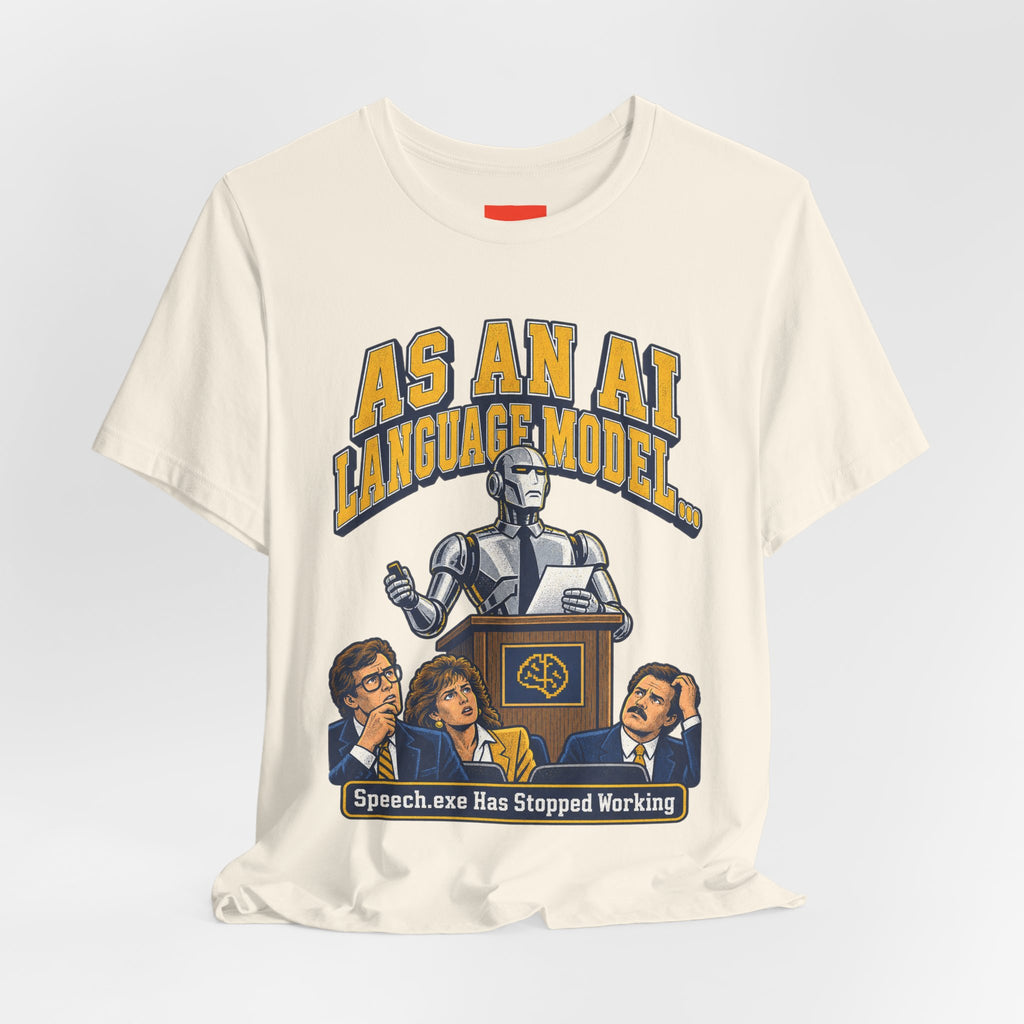 Speech.exe Has Stopped Working Funny Programmer T-Shirt