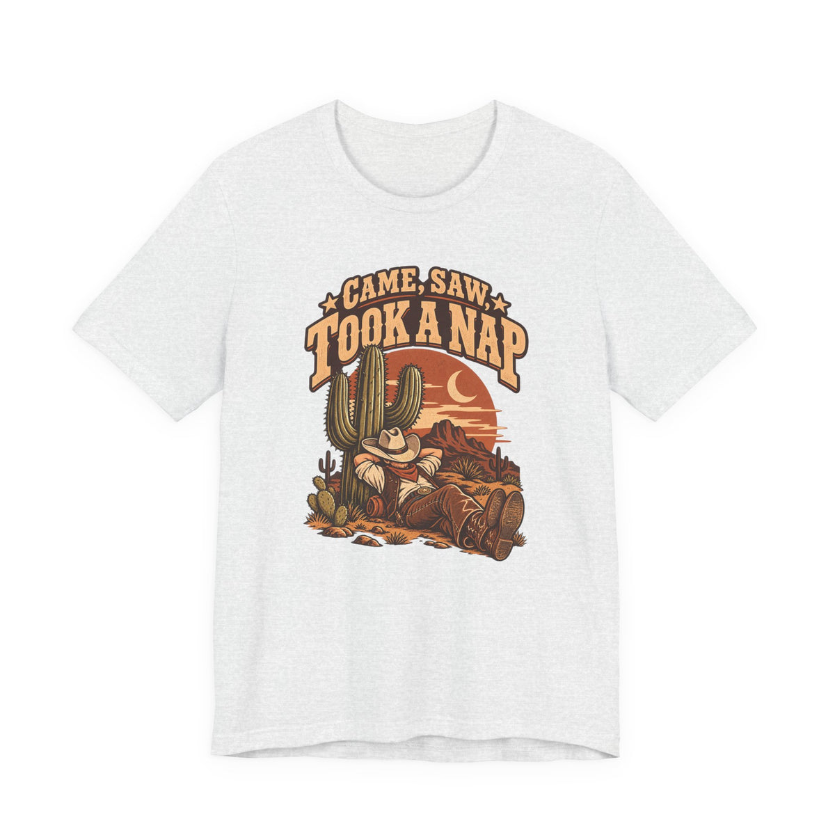 Came, Saw, Took A Nap Funny Self-Deprecating T-Shirt