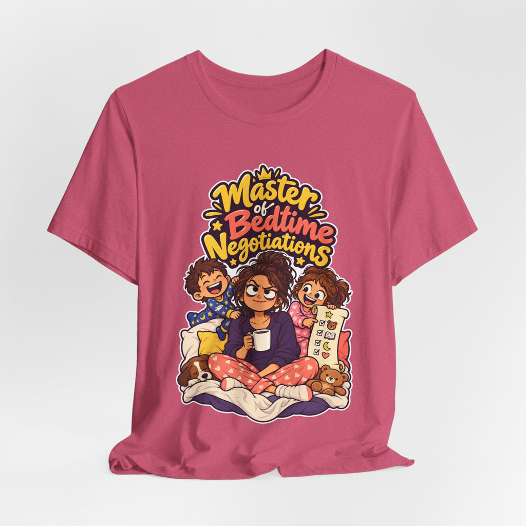 Master of Bedtime Negotiations Funny Parent Humor T-Shirt