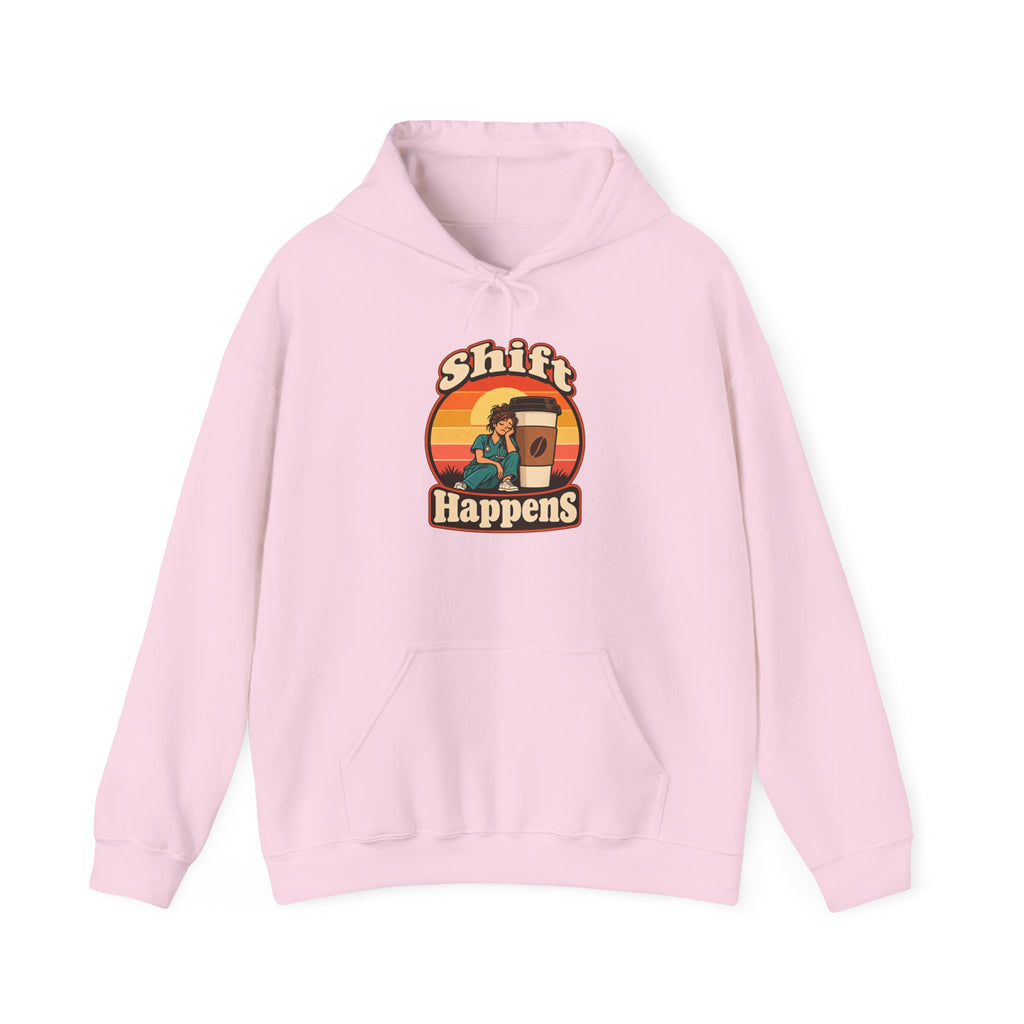 Shift Happens Funny Nurse Humor Hoodie