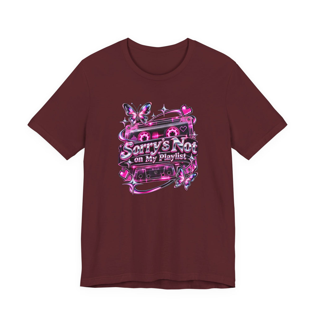Sorry’s Not on My Playlist Funny Sarcastic Music T-Shirt