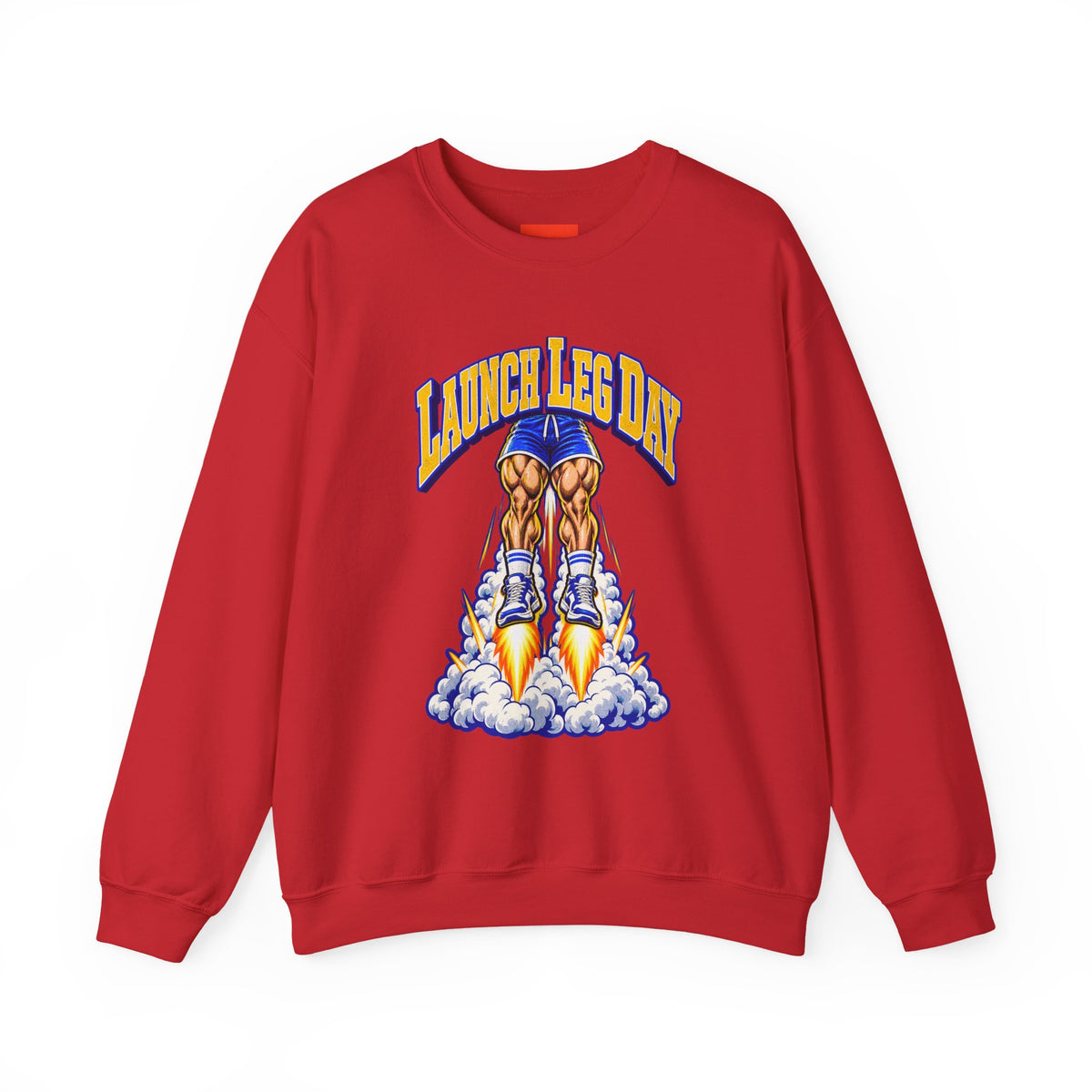 Launch Leg Day Funny Fitness Sweatshirt