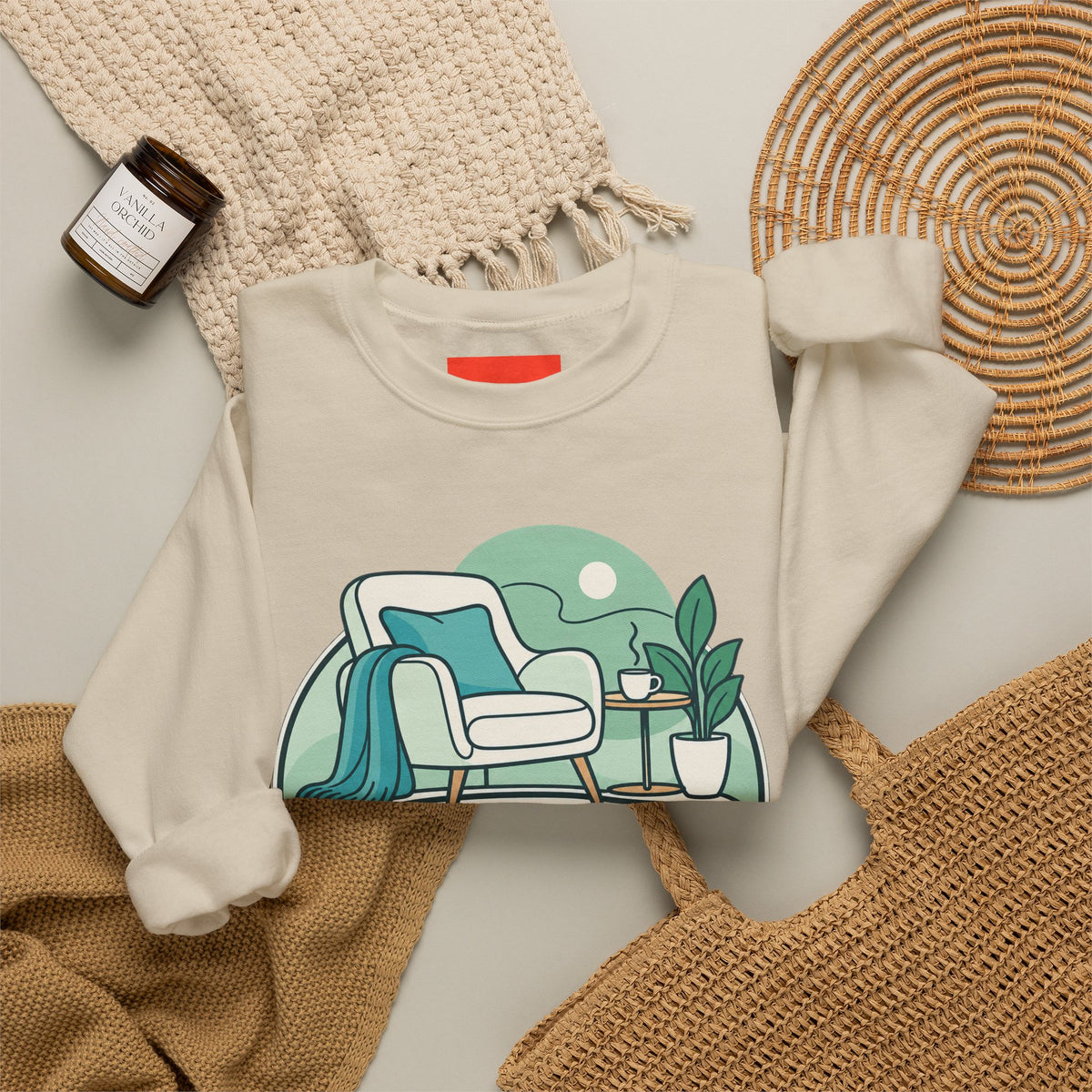 Chief Relaxation Officer Funny Office Sweatshirt