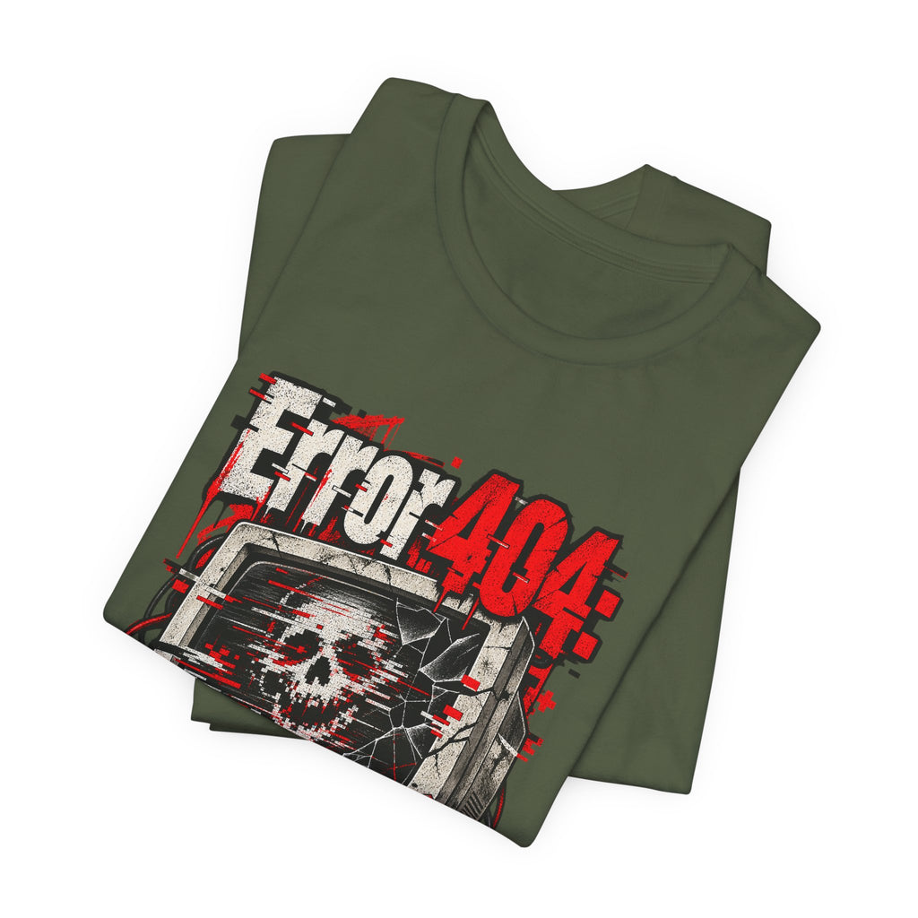 Error 404: Sanity Not Found Funny Tech T-Shirt