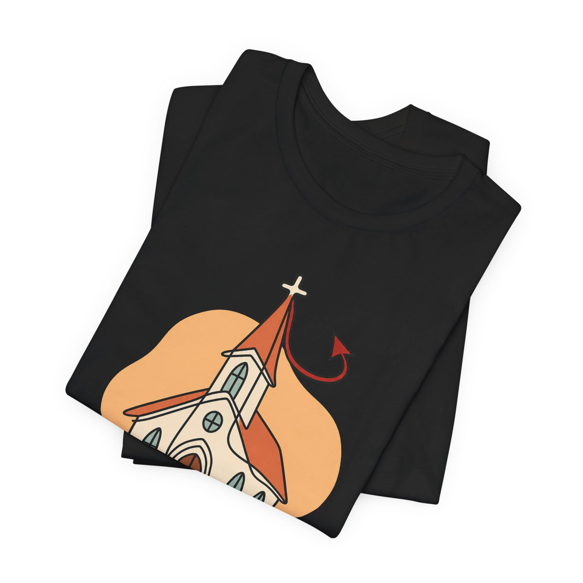 Today’s Schedule: Hell No Funny Christian Humor T-Shirt
