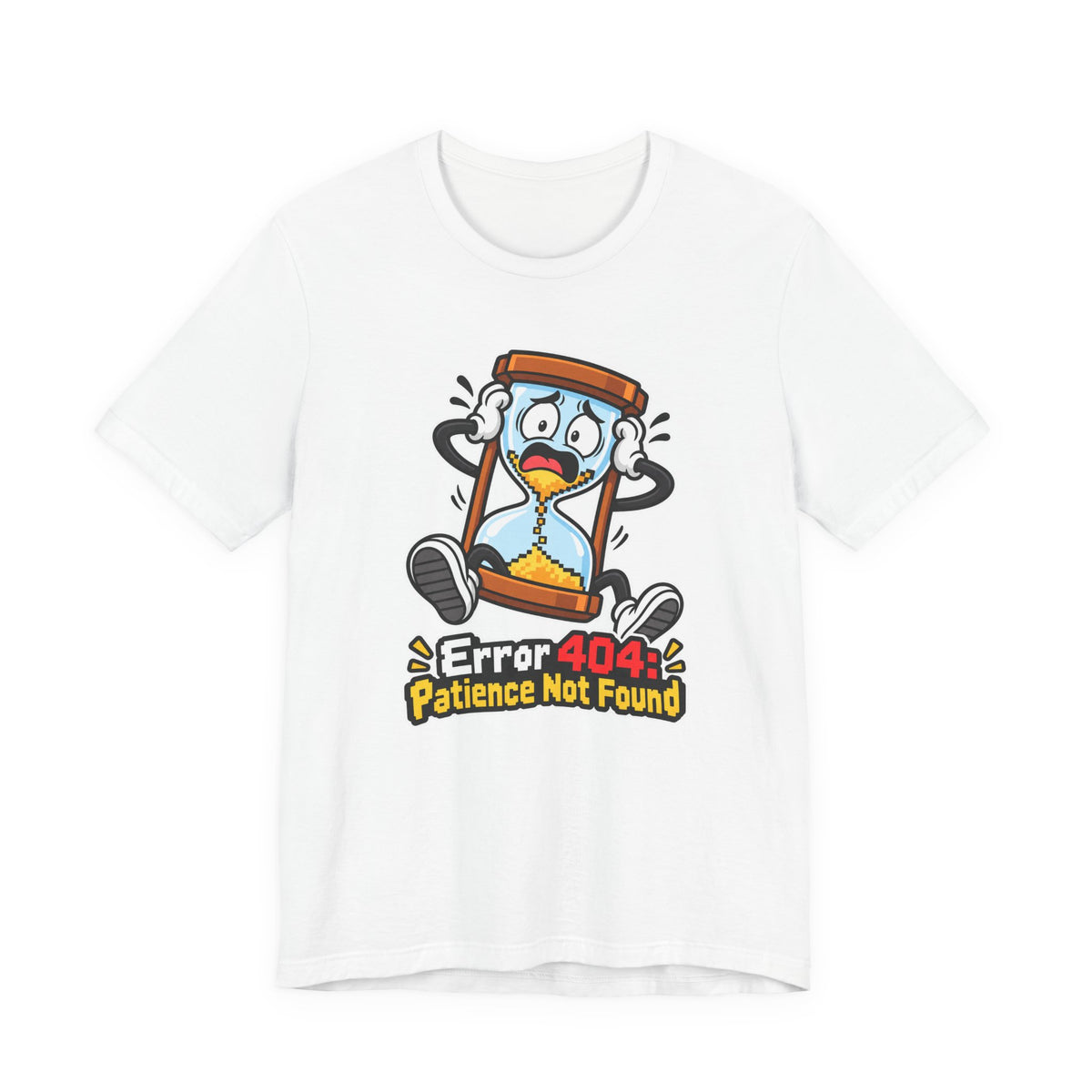 Error 404: Patience Not Found Funny Tech T-Shirt