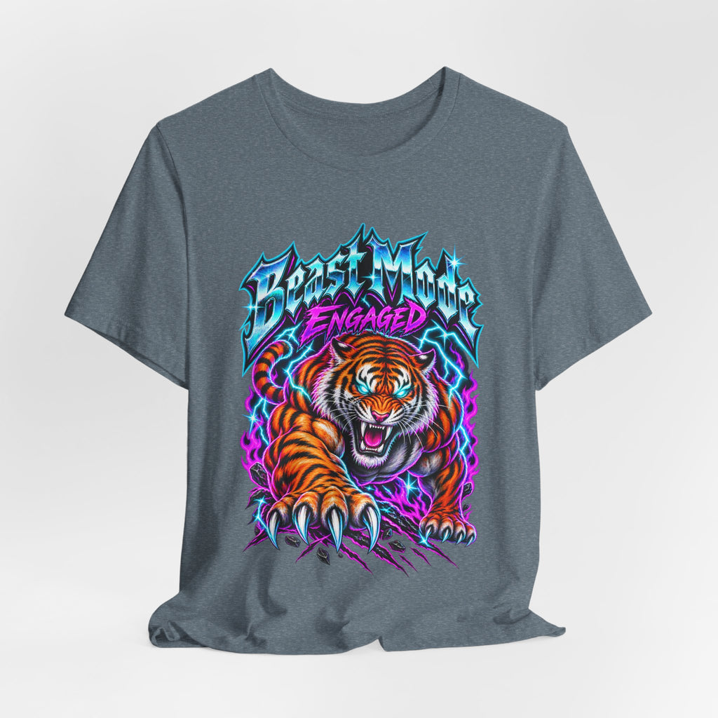 Beast Mode Engaged Funny Fitness T-Shirt