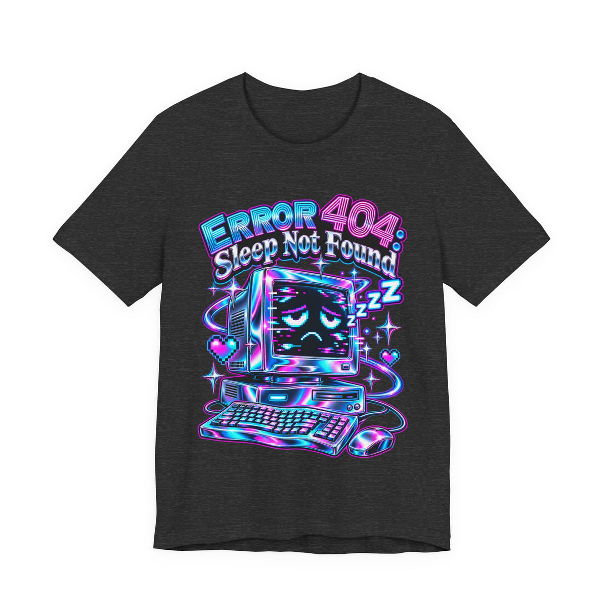 Error 404: Sleep Not Found Funny Programmer T-Shirt