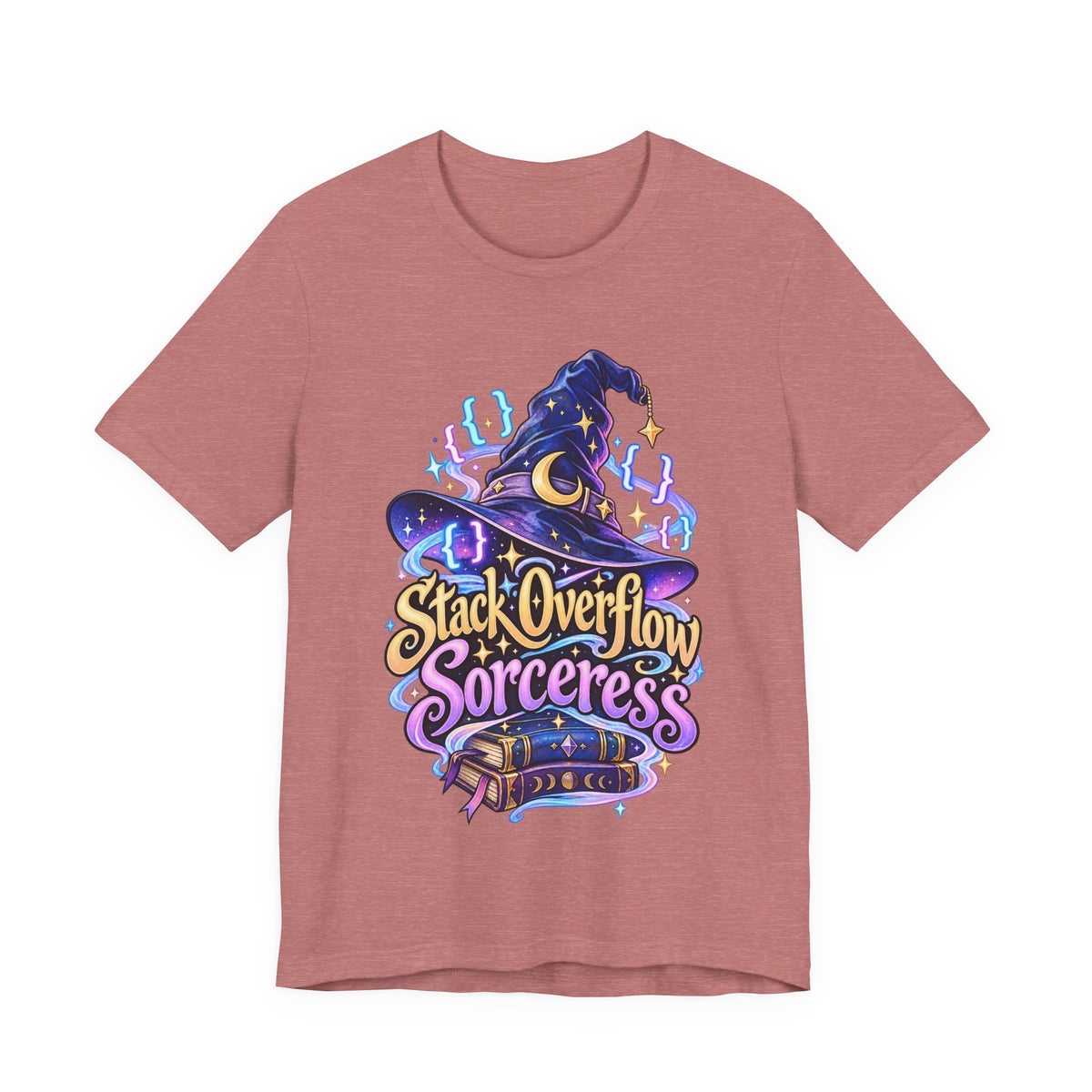 Stack Overflow Sorceress Funny Programmer T-Shirt