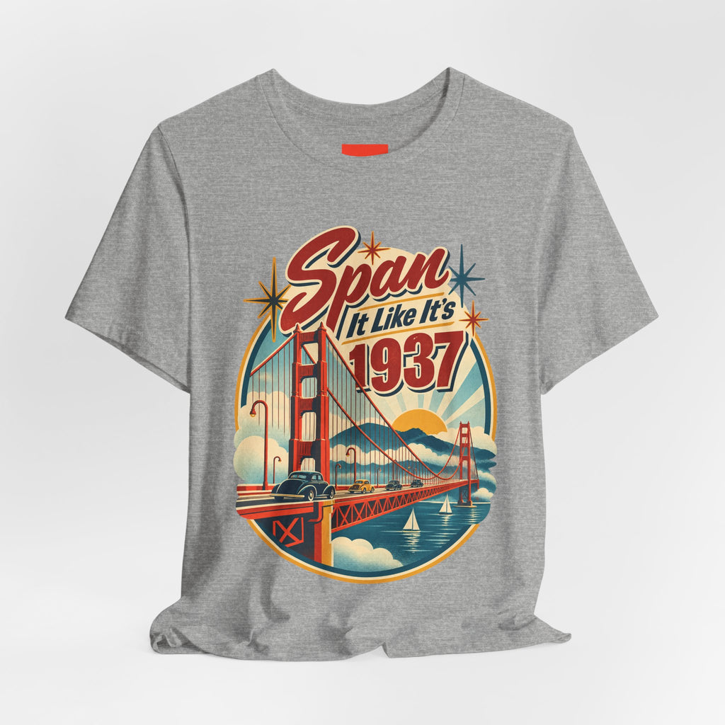 Span It Like It’s 1937 Funny Retro T-Shirt