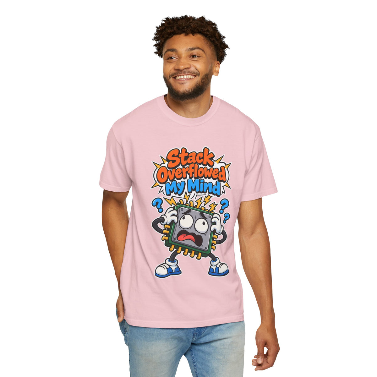 Stack Overflowed My Mind Funny Programmer T-Shirt