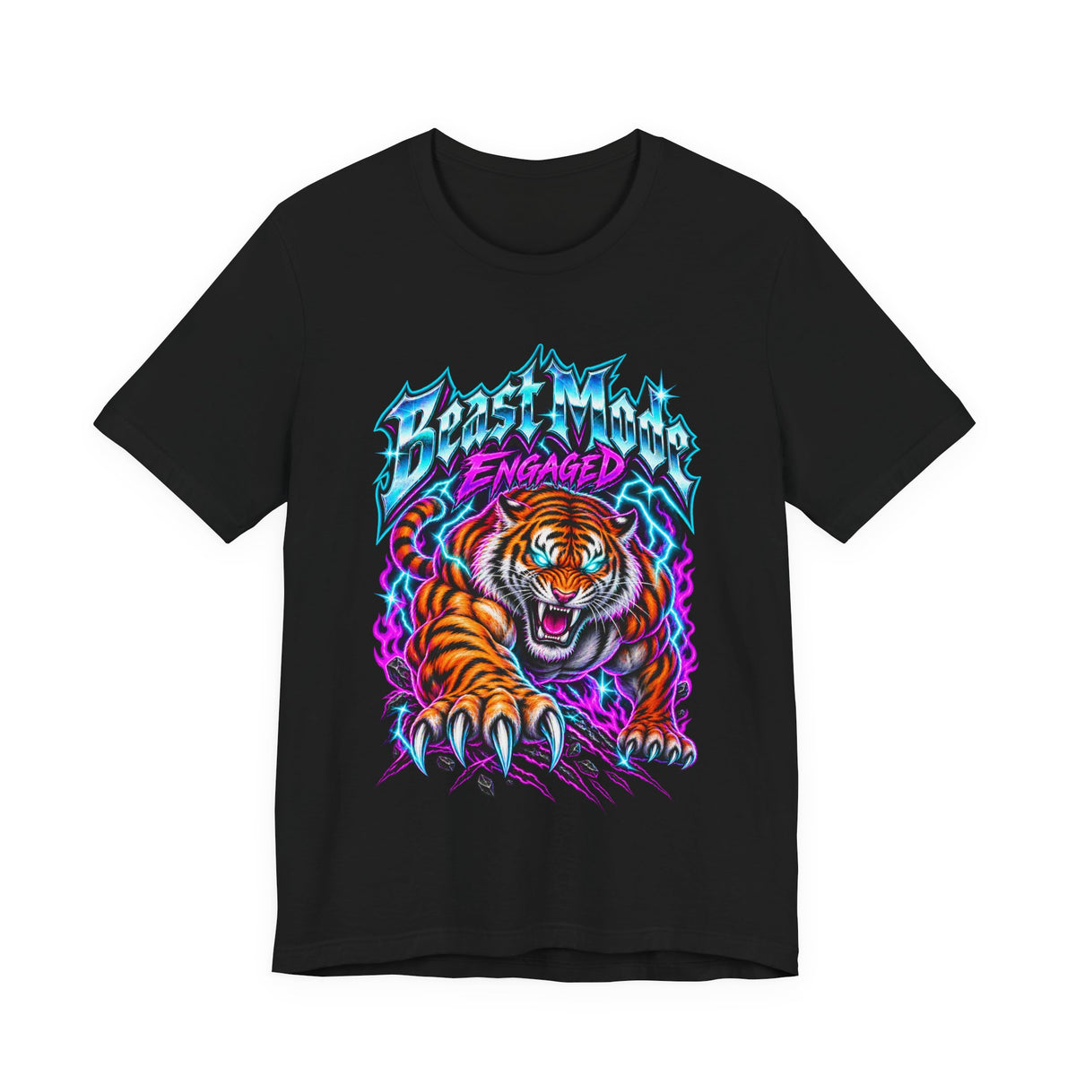 Beast Mode Engaged Funny Fitness T-Shirt