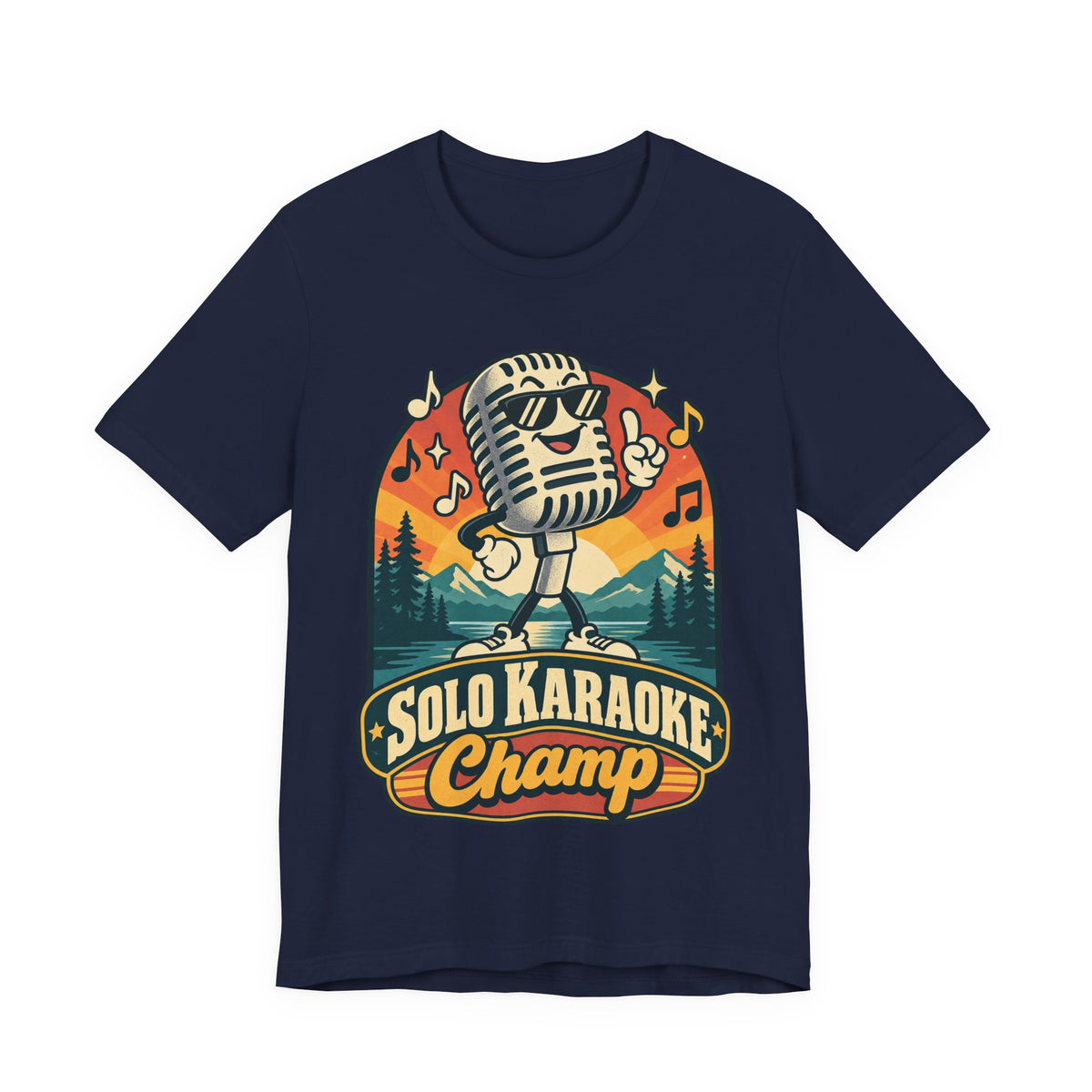 Solo Karaoke Champ Funny Karaoke T-Shirt