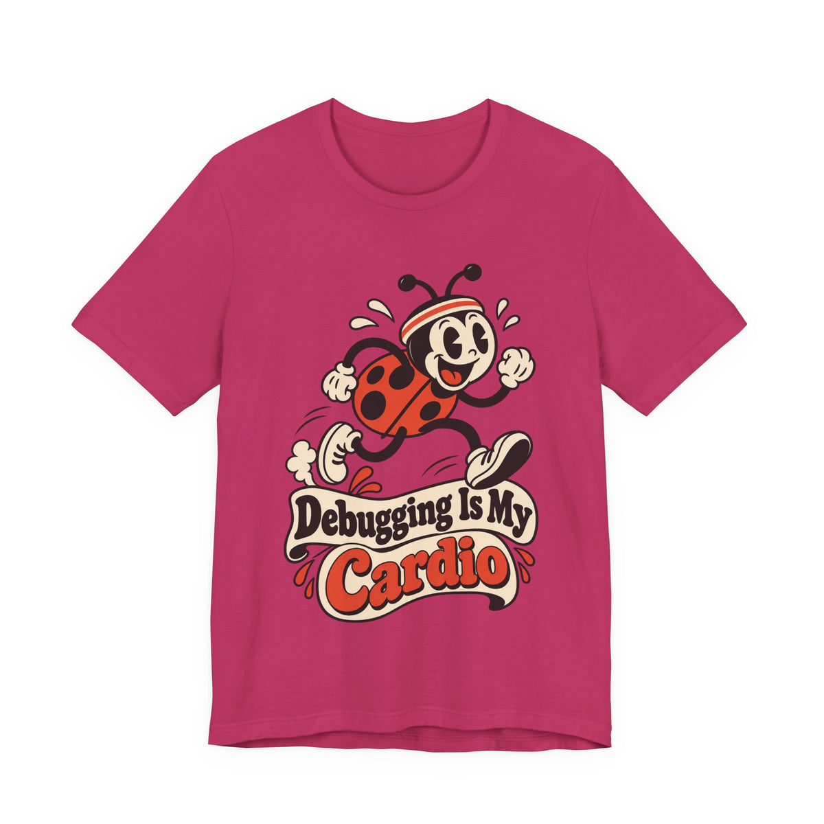 Debugging Is My Cardio Funny Programmer T-Shirt