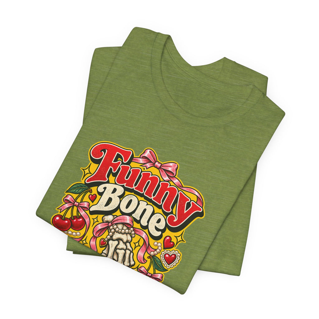 Funny Bone Located Here Funny Sarcastic T-Shirt
