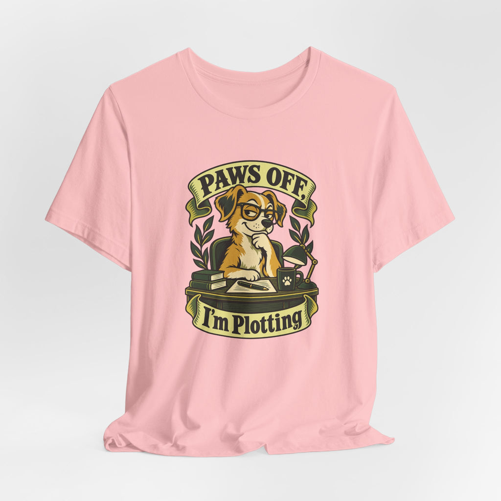 Paws Off, I’m Plotting Funny Pet Humor T-Shirt