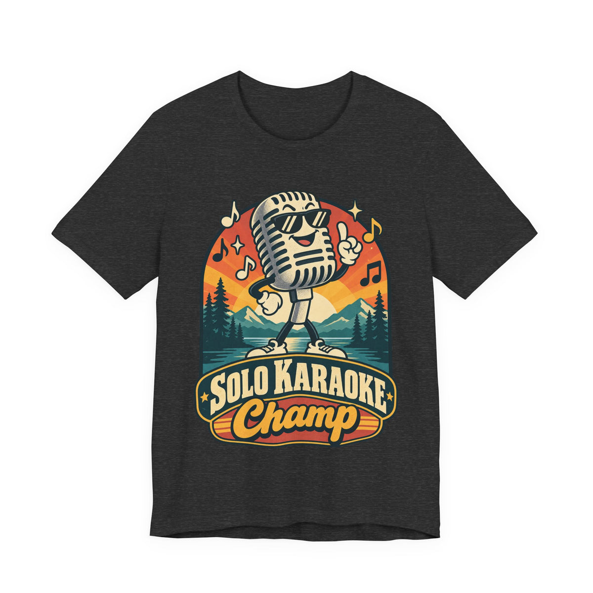 Solo Karaoke Champ Funny Karaoke T-Shirt