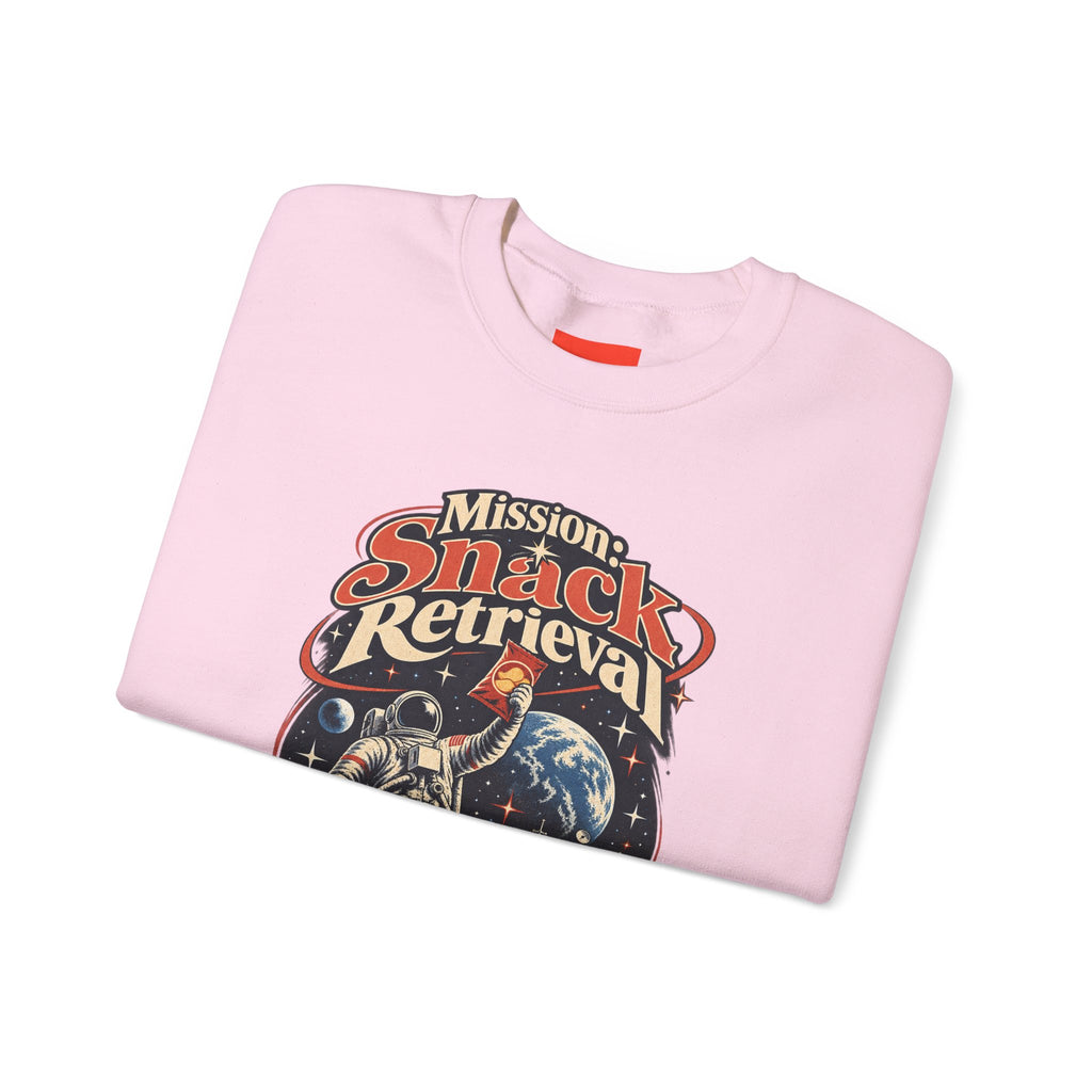 Mission: Snack Retrieval Funny Parent Humor Sweatshirt