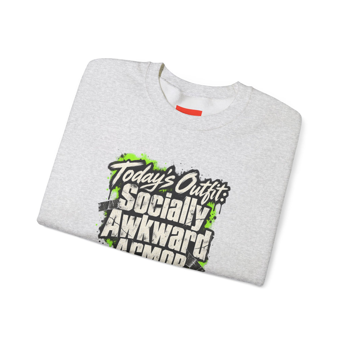Today’s Outfit: Socially Awkward Armor Funny Introvert Sweatshirt