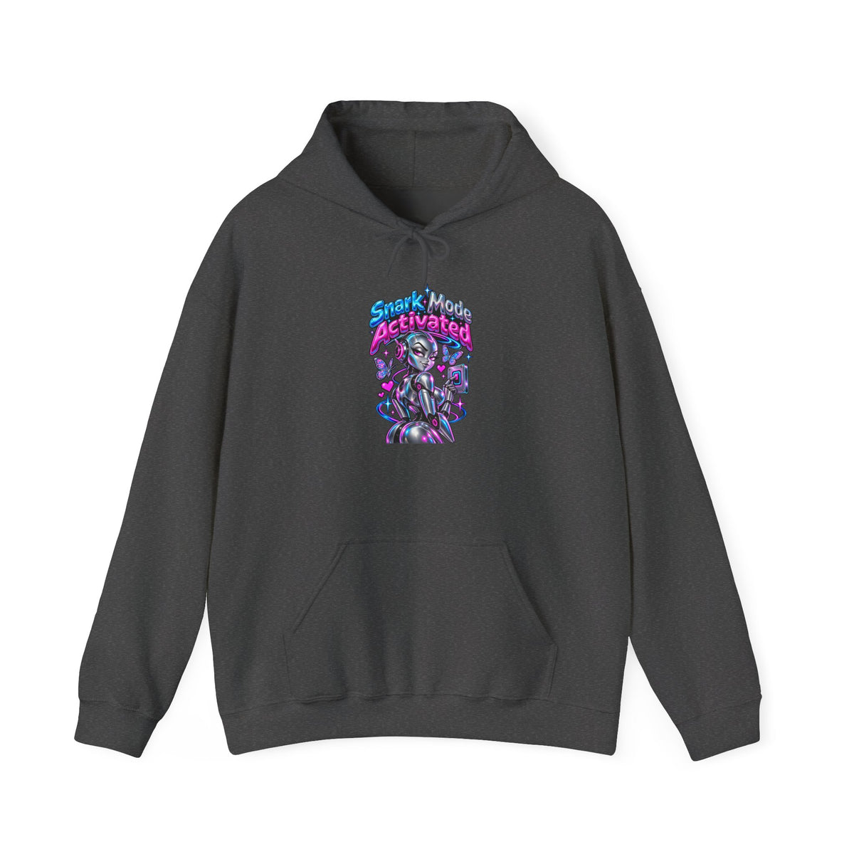 Snark Mode Activated Funny Sarcastic Y2K Hoodie