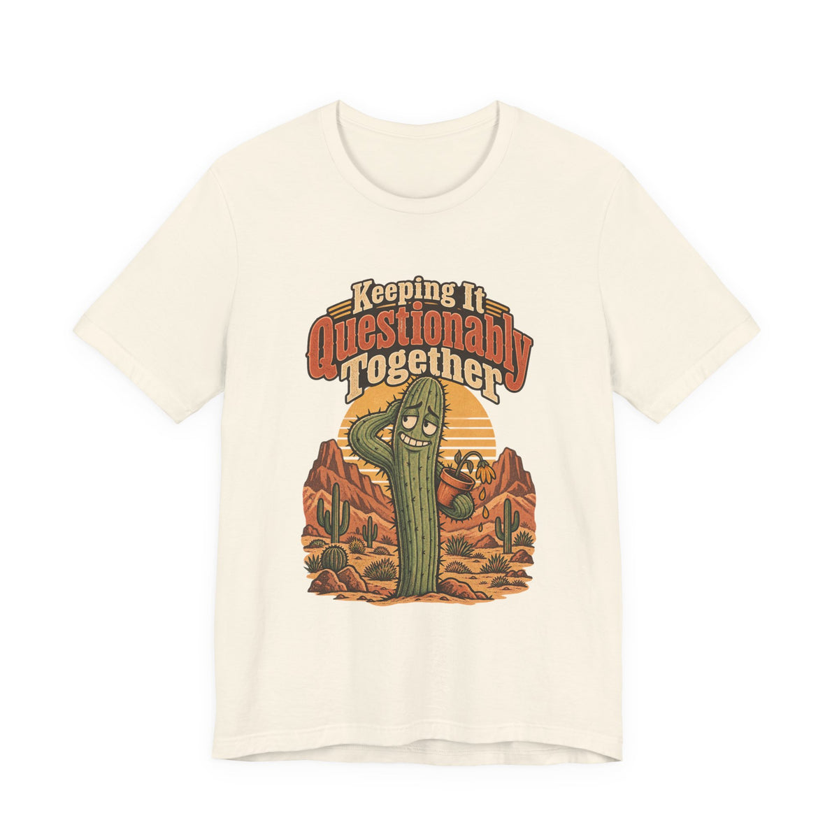 Keeping It Questionably Together Funny Western Ranch T-Shirt