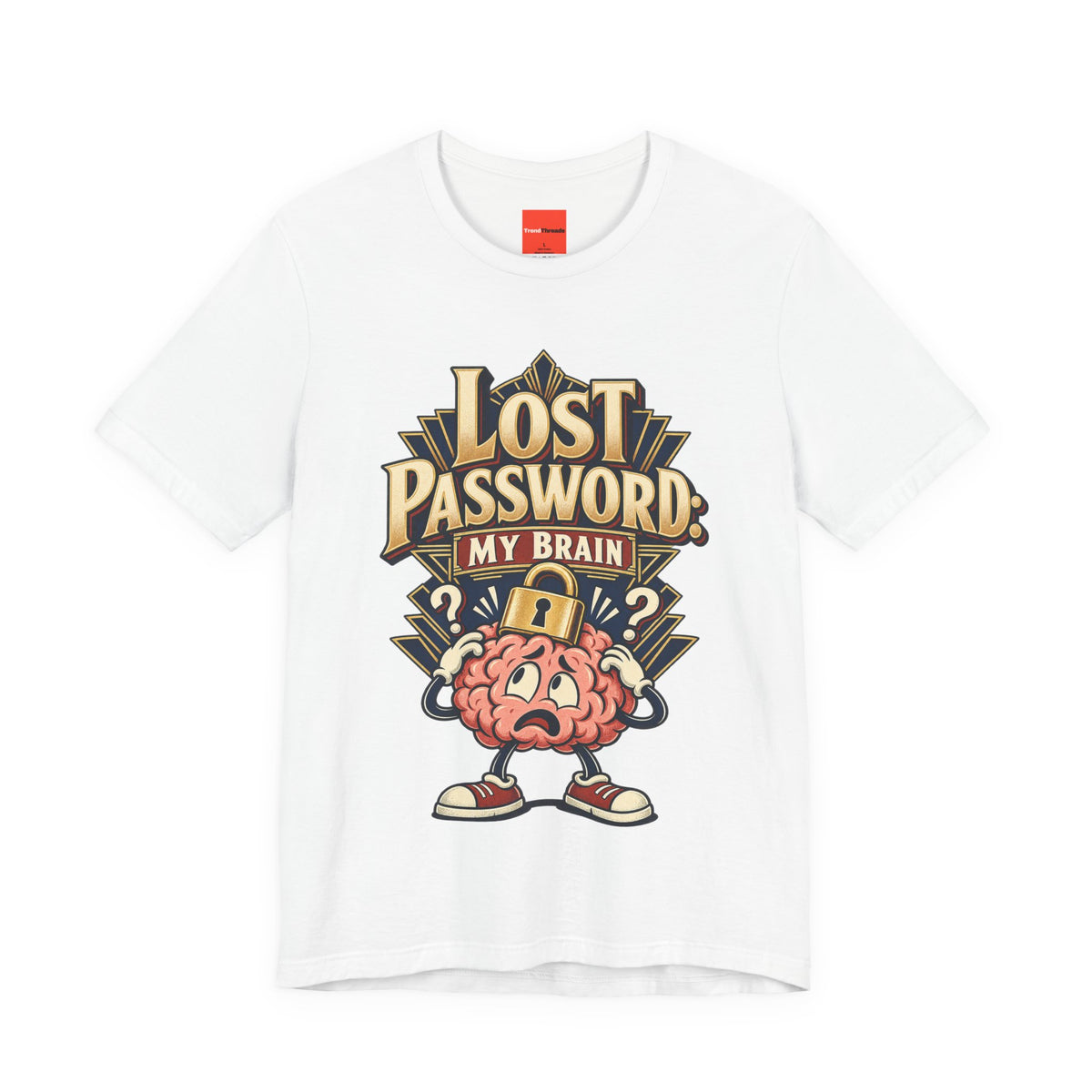 Lost Password: My Brain Funny IT T-Shirt
