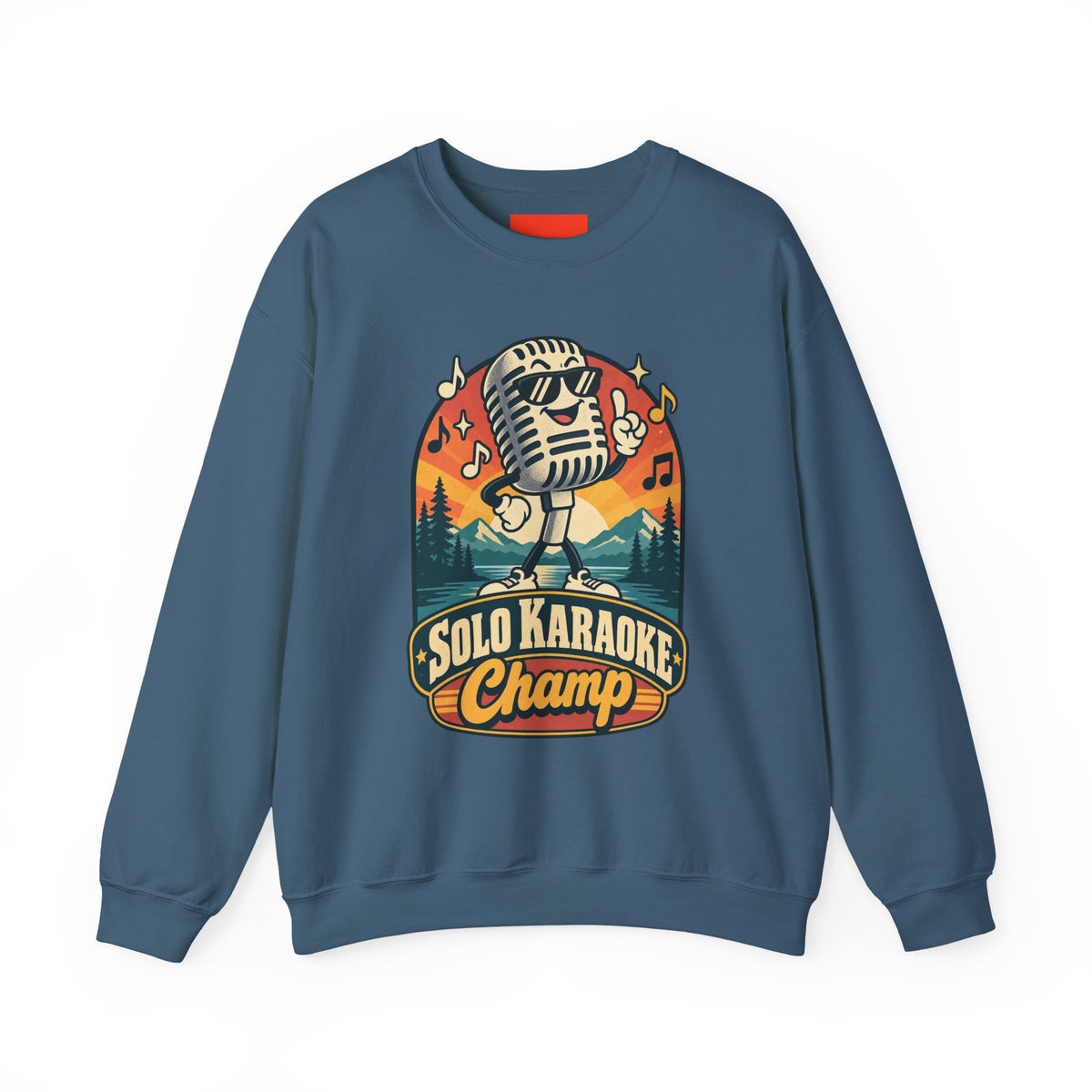 Solo Karaoke Champ Funny Karaoke Sweatshirt