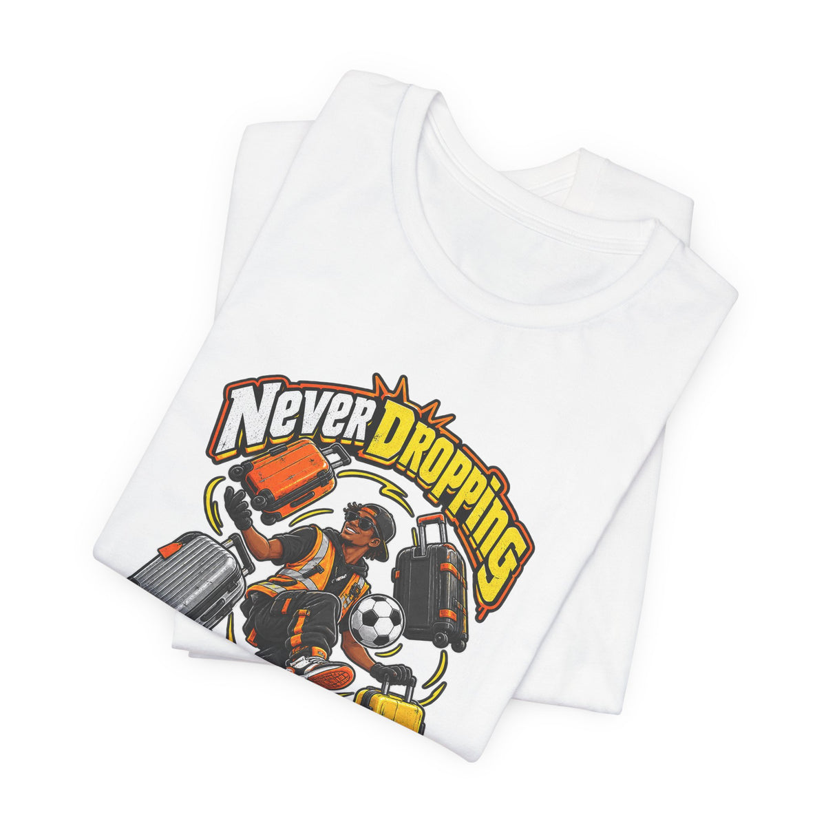 Never Dropping the Ball (Or Bags) Funny Baggage Handler T-Shirt