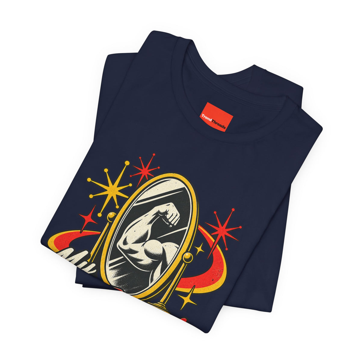 My Gym Buddy’s a Mirror Funny Fitness T-Shirt