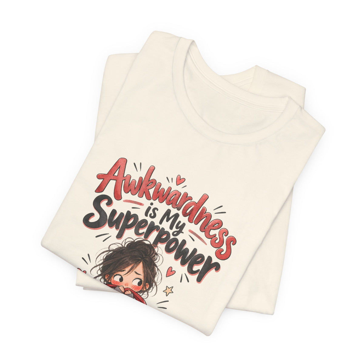 Awkwardness is My Superpower Funny Introvert T-Shirt