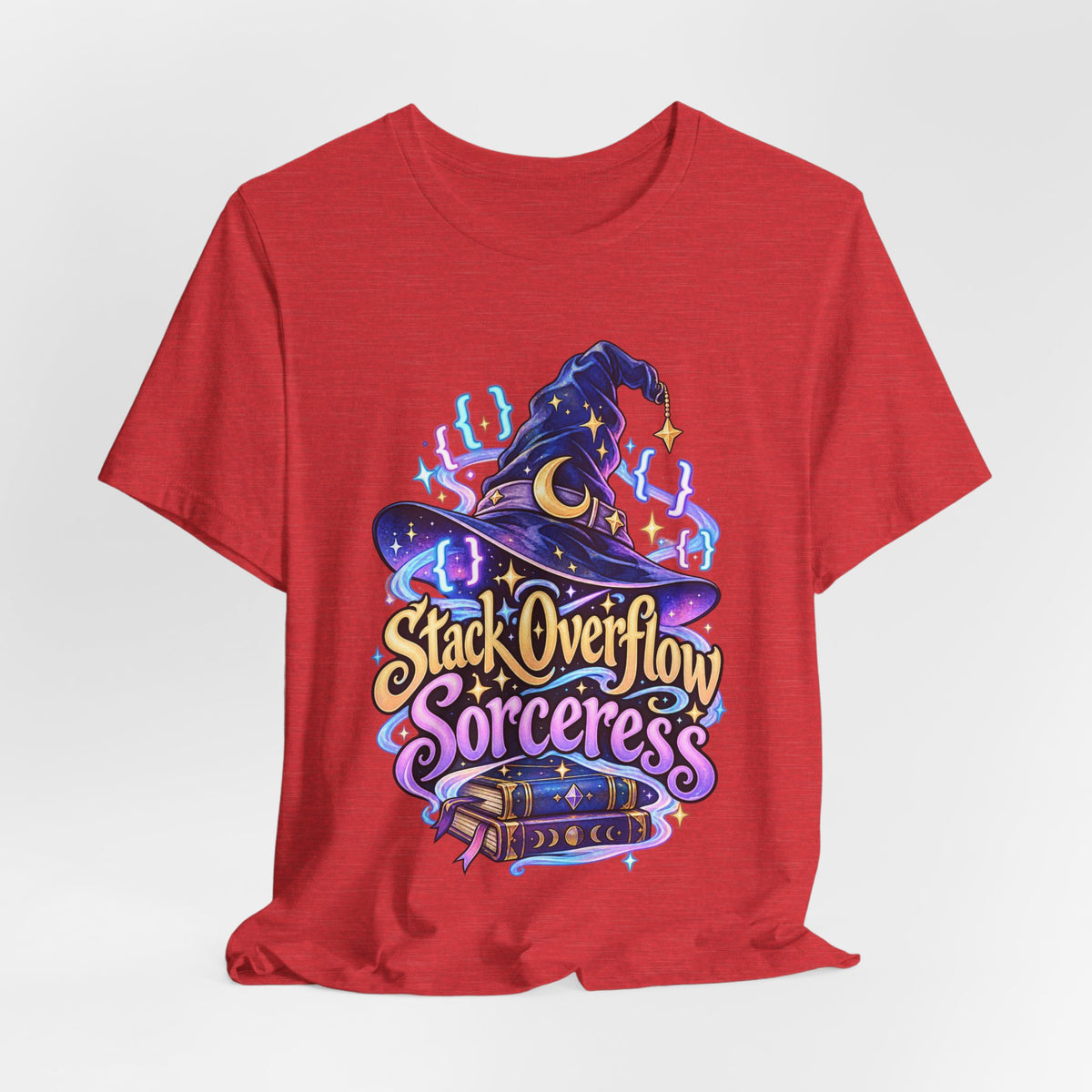 Stack Overflow Sorceress Funny Programmer T-Shirt