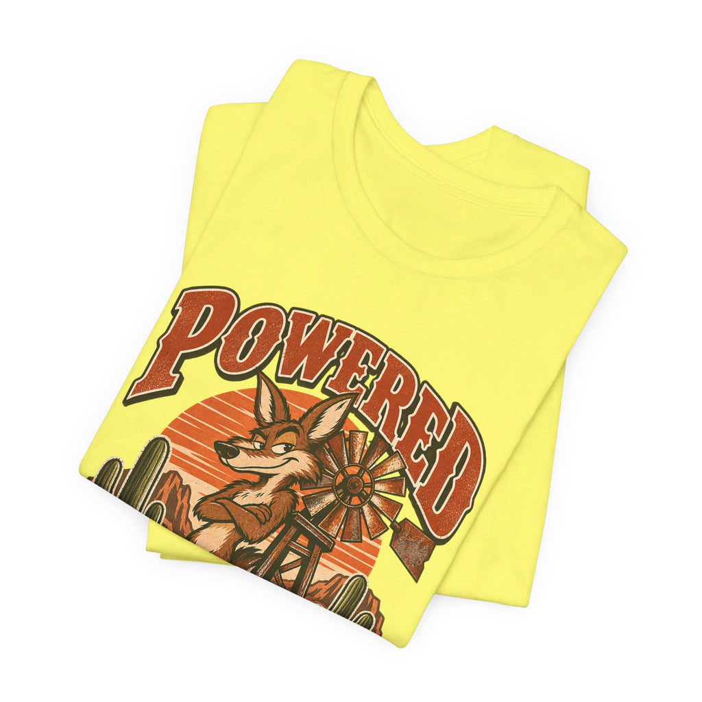 Powered By Passive Aggression Funny Western Ranch T-Shirt