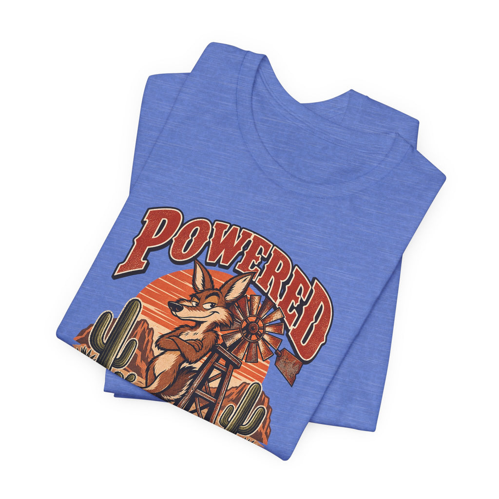 Powered By Passive Aggression Funny Western Ranch T-Shirt