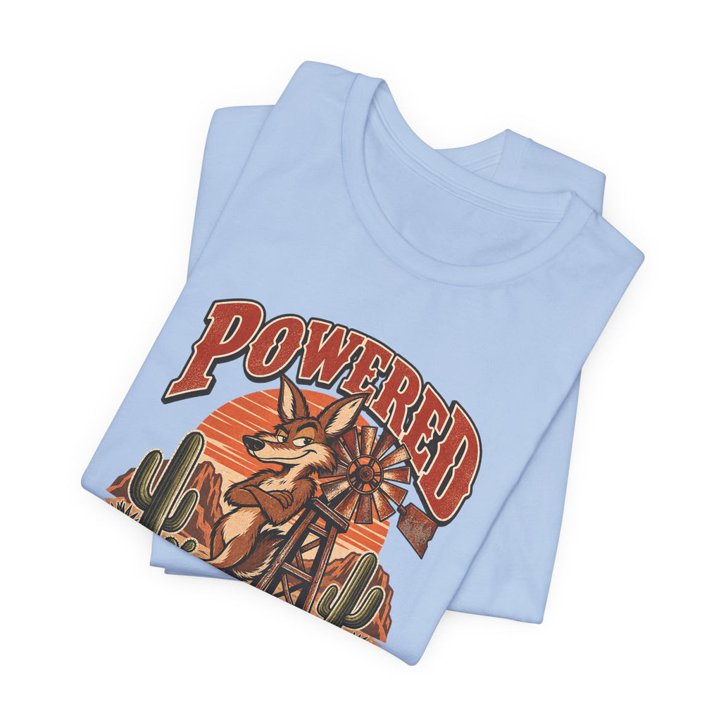 Powered By Passive Aggression Funny Western Ranch T-Shirt