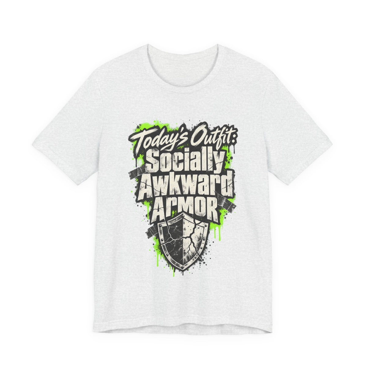 Today’s Outfit: Socially Awkward Armor Funny Introvert T-Shirt