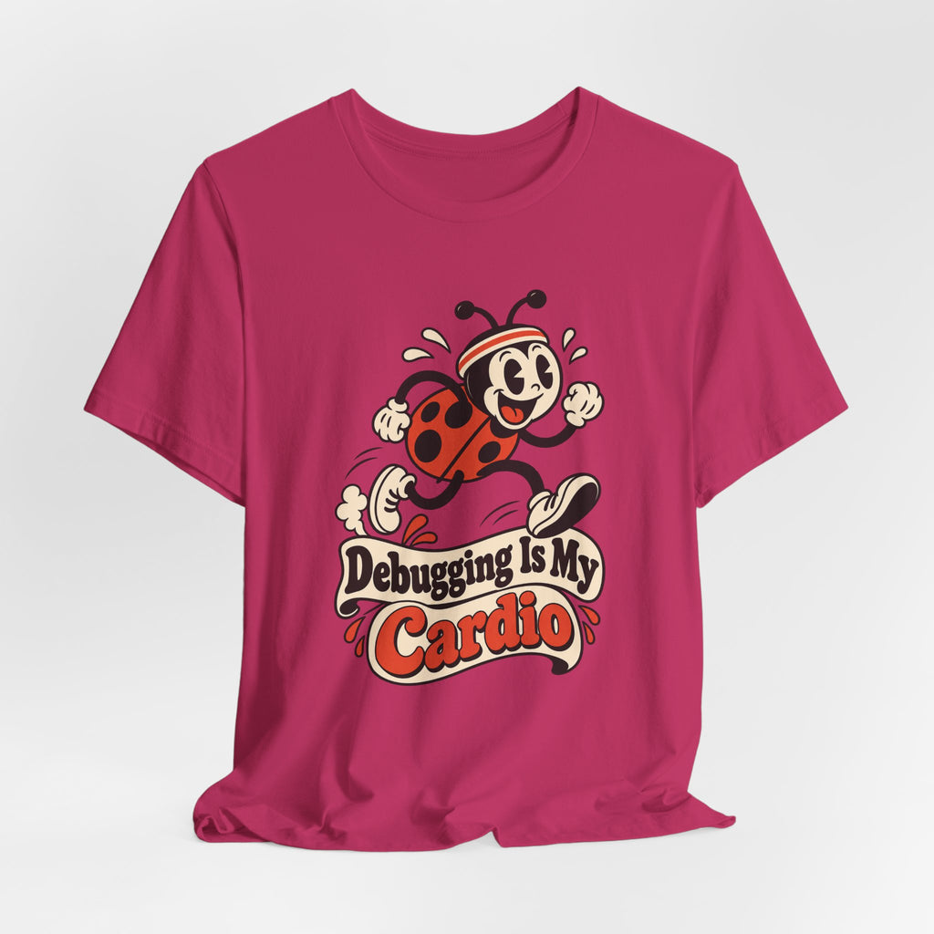 Debugging Is My Cardio Funny Programmer T-Shirt