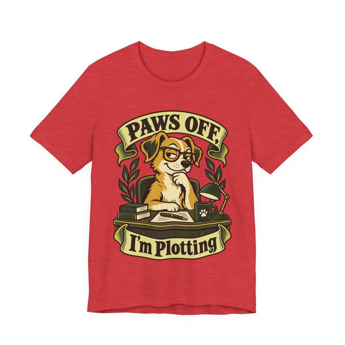 Paws Off, I’m Plotting Funny Pet Humor T-Shirt