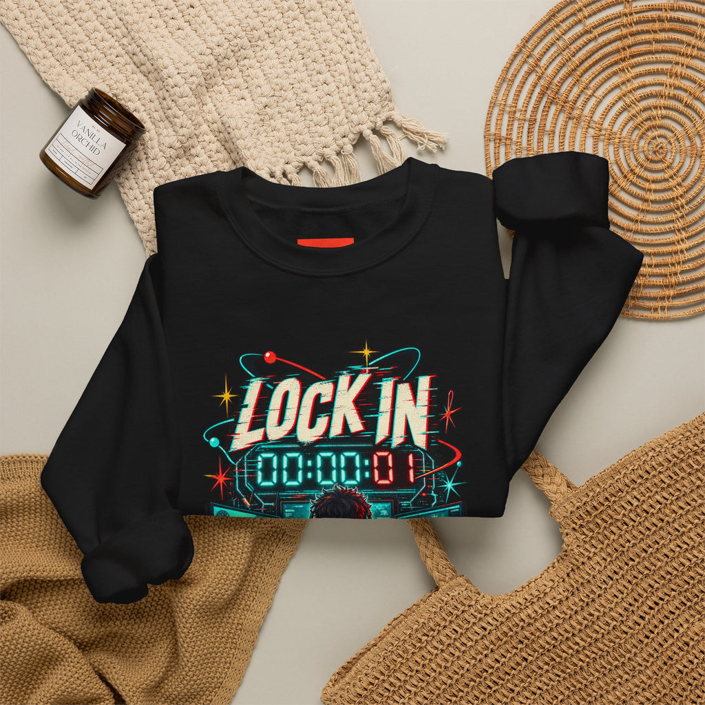 LOCK IN Funny Y2K Style General Sweatshirt