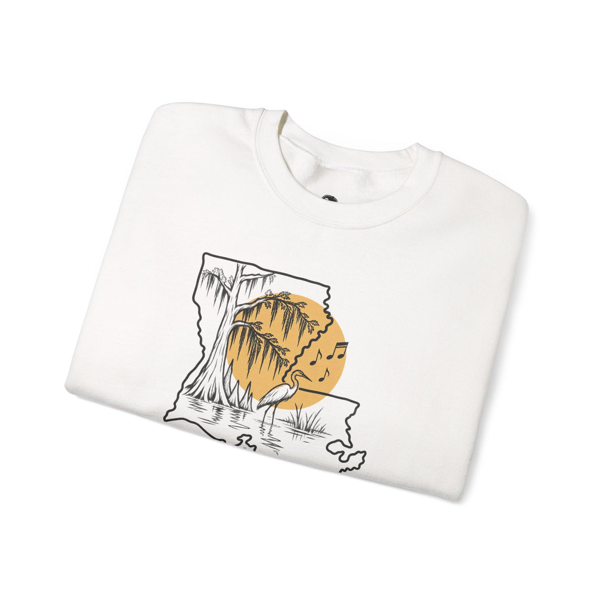 Laissez les bons temps rouler Funny Typography Sweatshirt