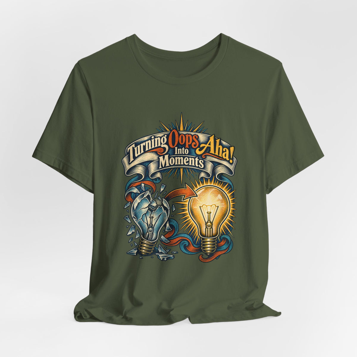 Turning Oops Into Aha! Moments Funny Inventor T-Shirt