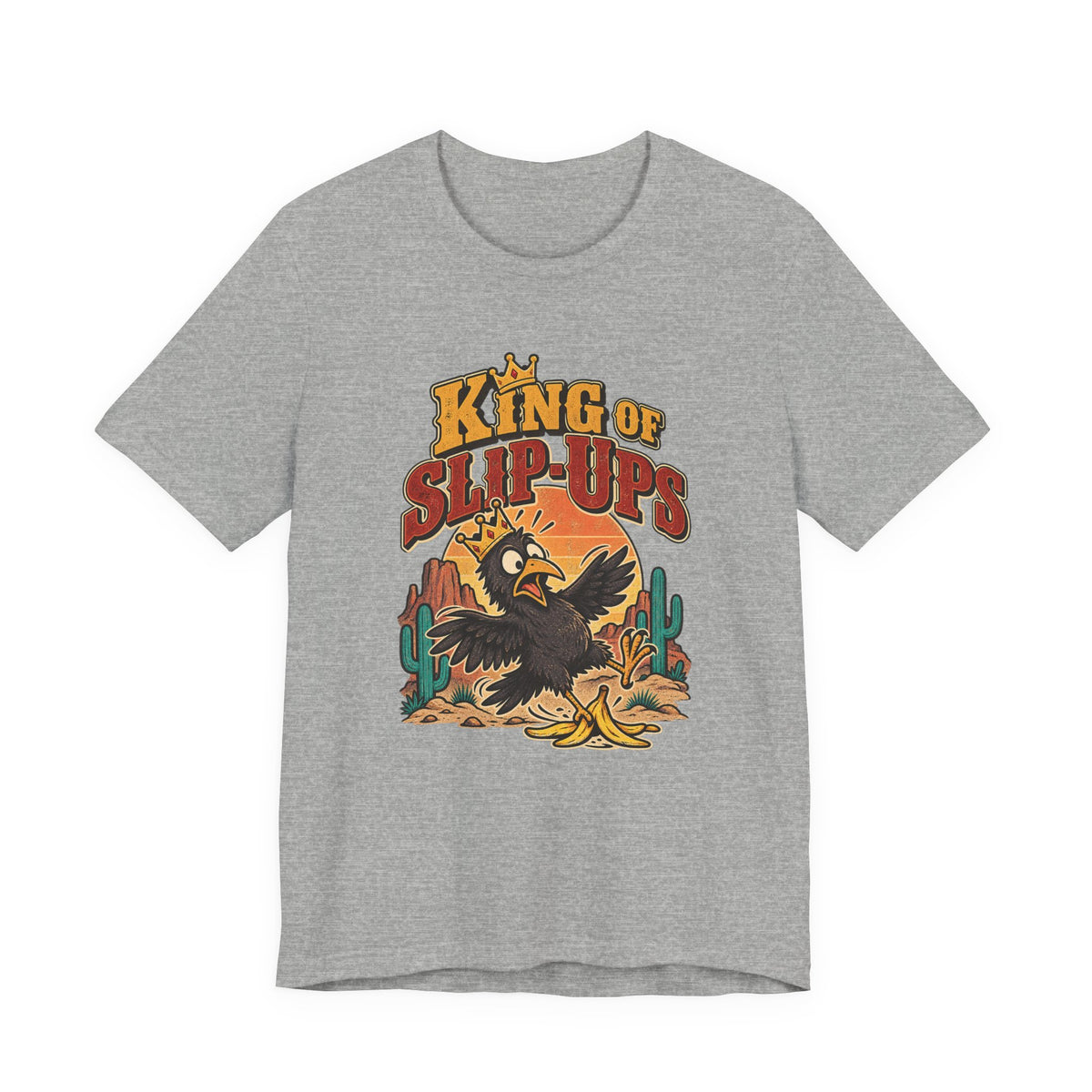 King of Slip-Ups Funny Western Ranch T-Shirt