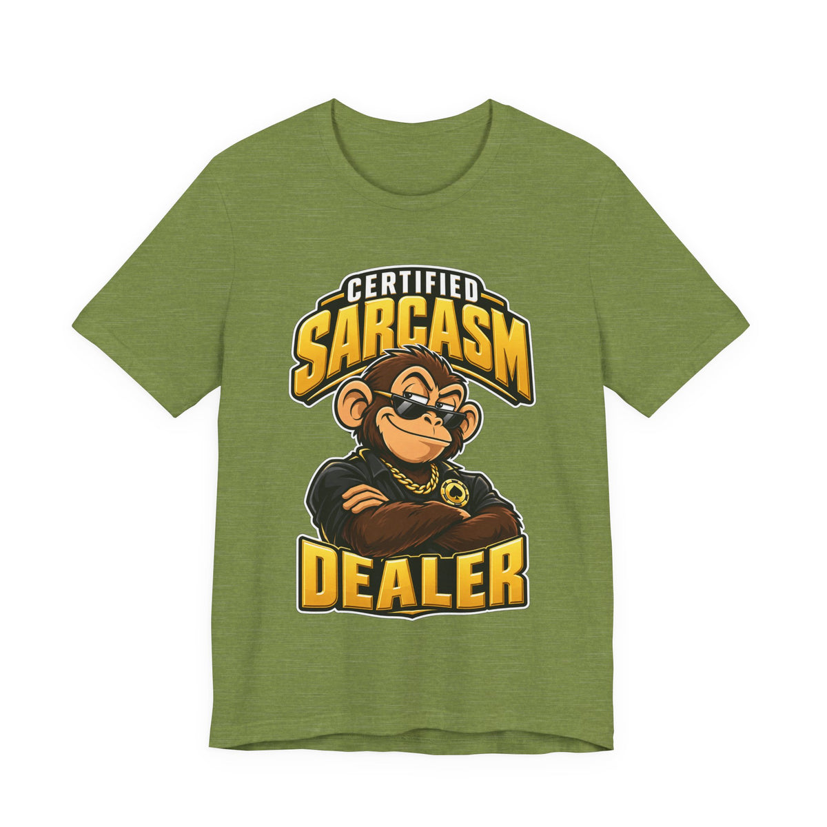 Certified Sarcasm Dealer Funny Sarcastic Humor T-Shirt