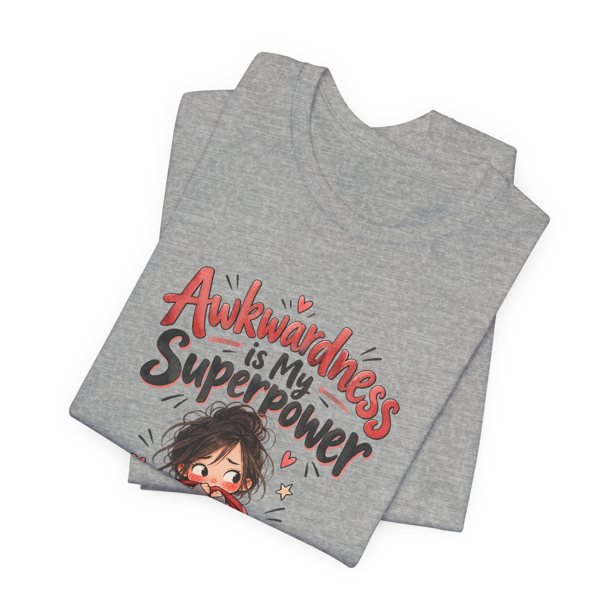 Awkwardness is My Superpower Funny Introvert T-Shirt