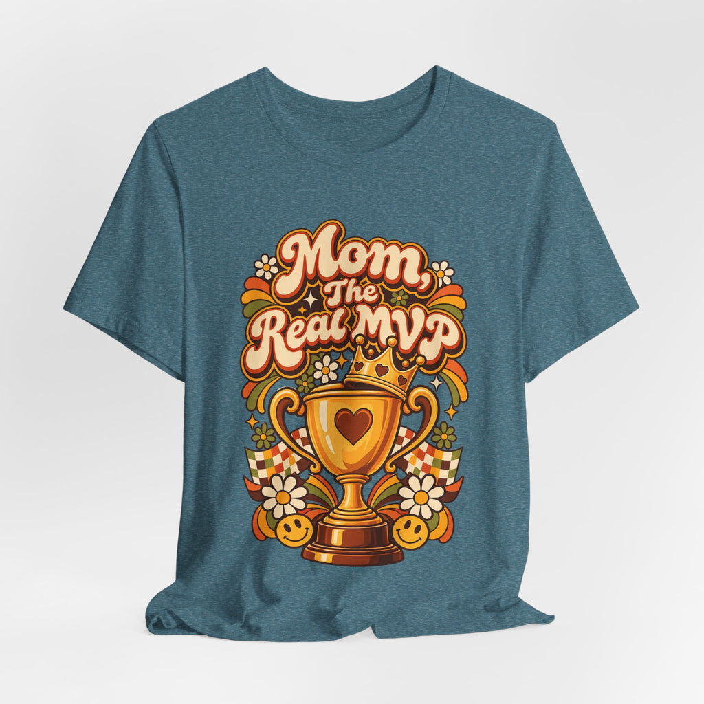 Mom, The Real MVP Funny Parent Humor T-Shirt